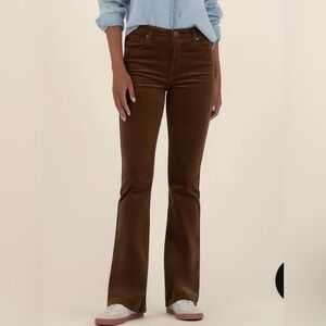 Kut from the Kloth Brown corduroy Flare Jeans